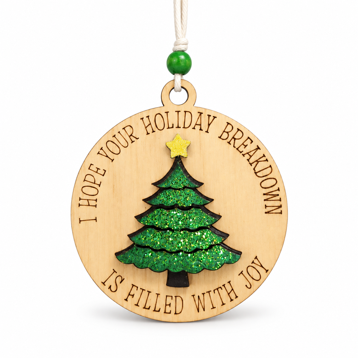Holiday Breakdown Christmas Ornament