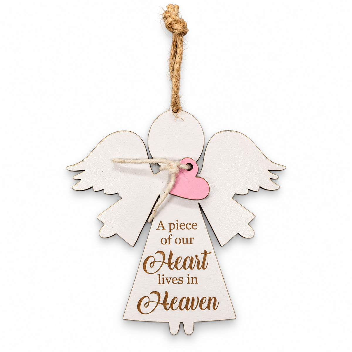 A Piece of Our Heart Lives in Heaven Ornament