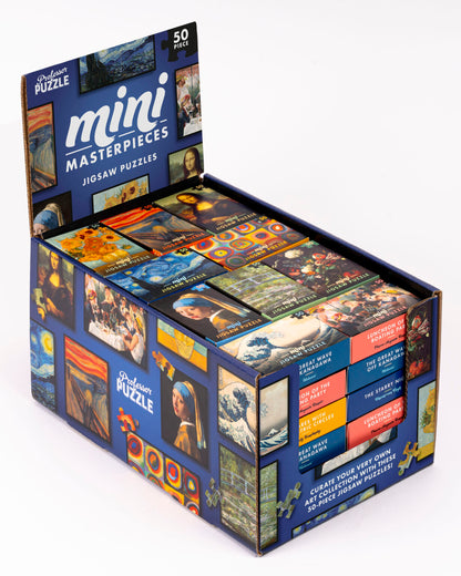 "Mini Masterpieces" Artwork Jigsaw Puzzles