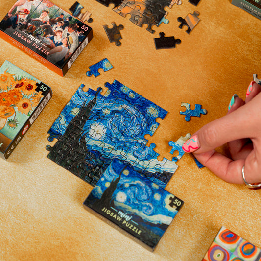 "Mini Masterpieces" Artwork Jigsaw Puzzles