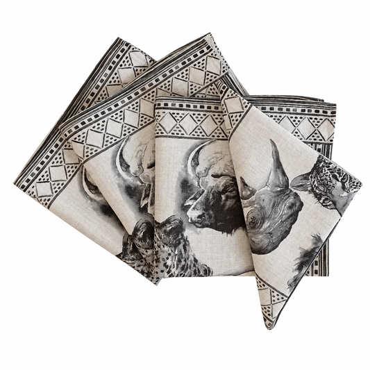 Big 5 Fabric Napkins | 4PC Set