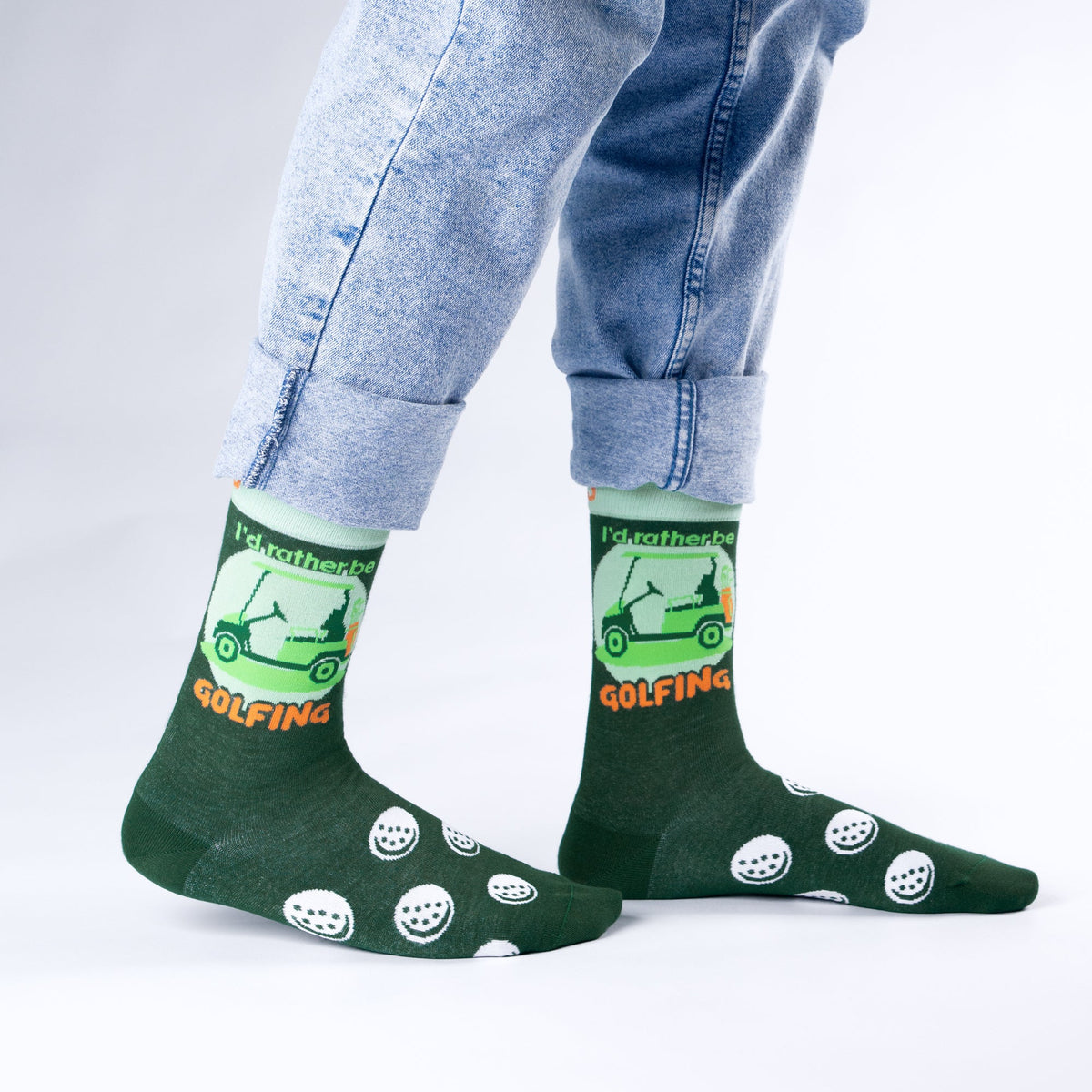 Gone Golfing Bamboo Sexy Socks