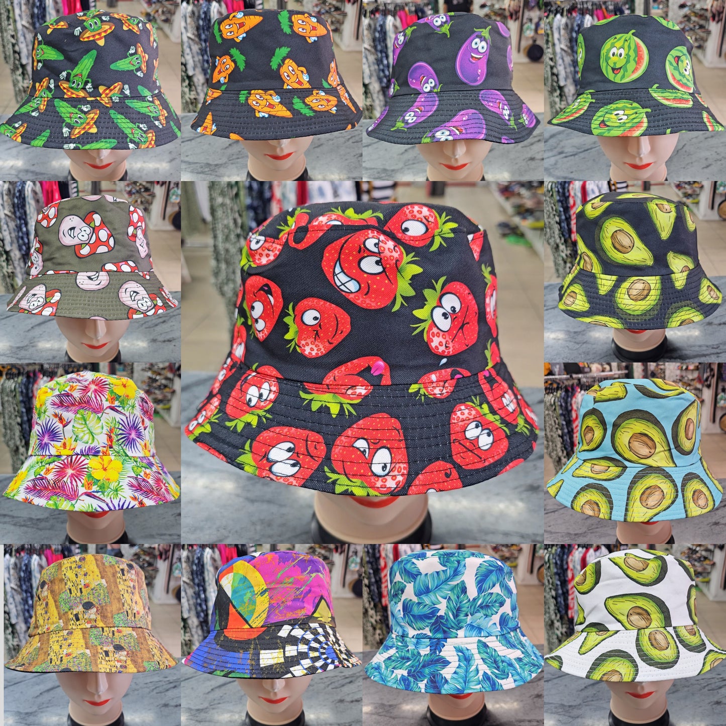 Funky Bucket Hats
