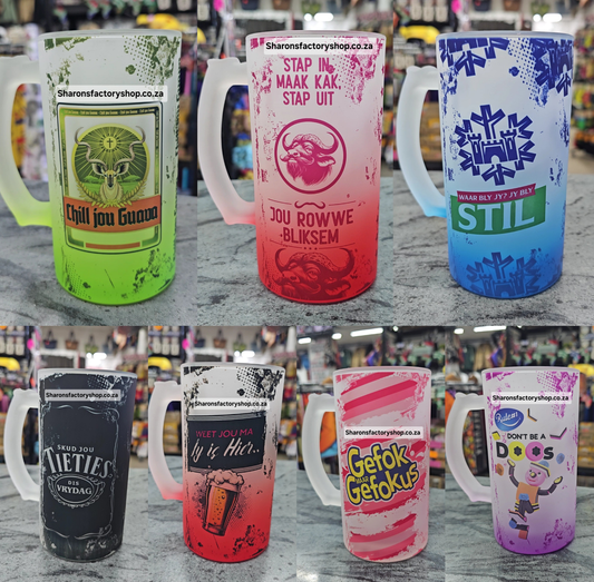 Cheeky Spaza Beer Mug