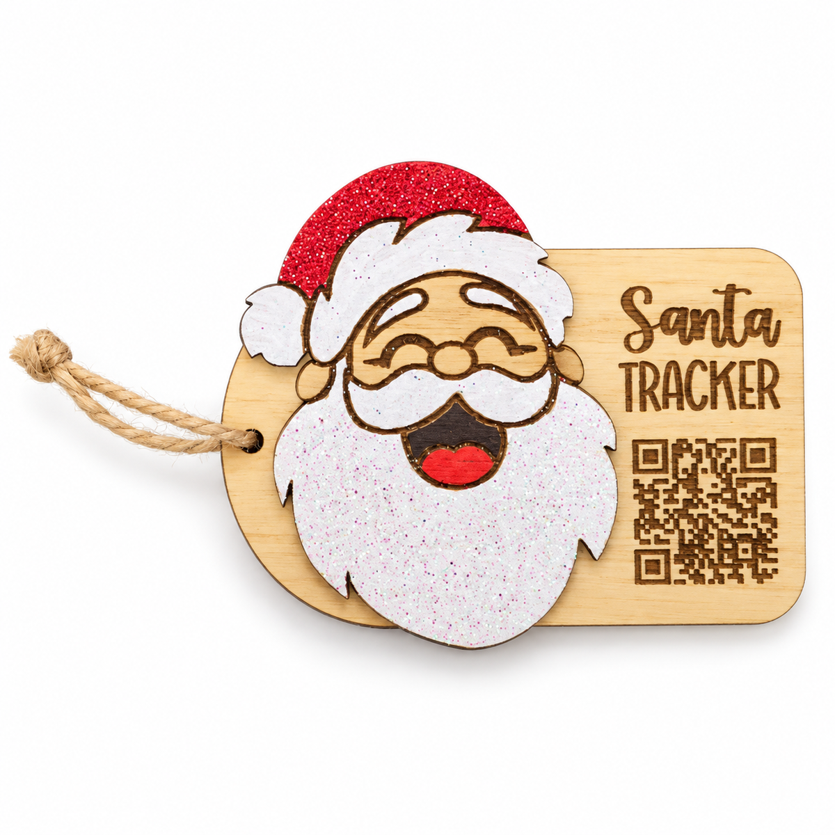 Santa Tracker Christmas Ornament