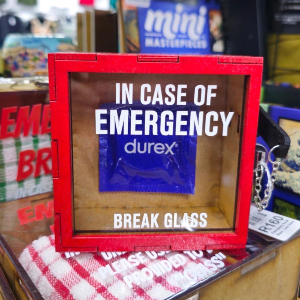 In Case of Emergency Break Glass Box