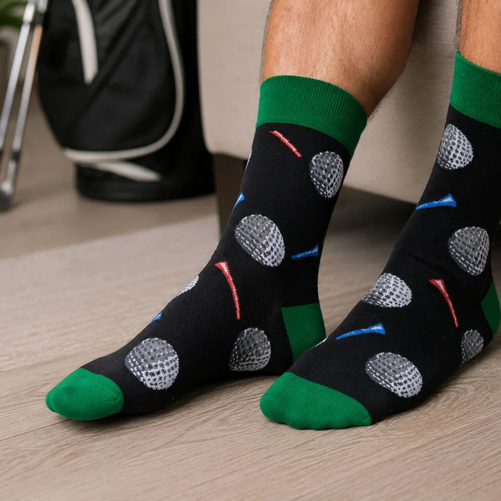 Novelty Socks On Par Golf Socks