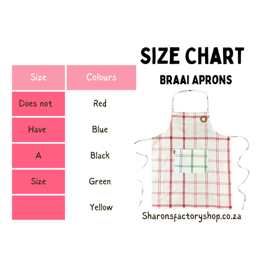 Braaibroeke Apron