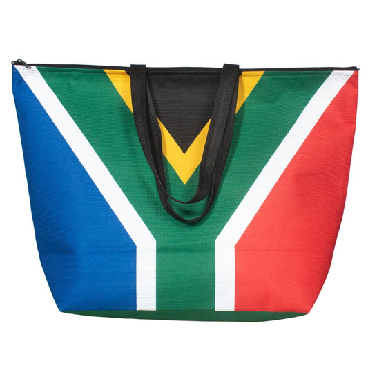 South African Flag Beach Bag