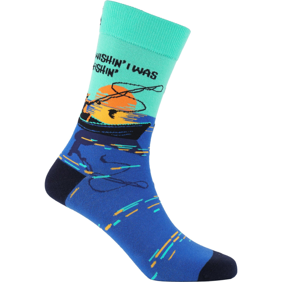 Wishin' I was Fishin' Sexy Socks