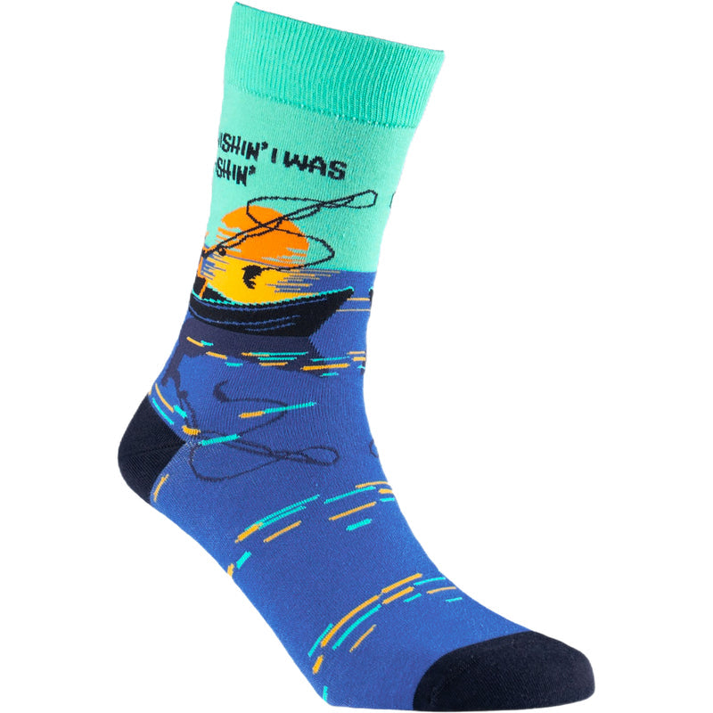Wishin' I was Fishin' Sexy Socks