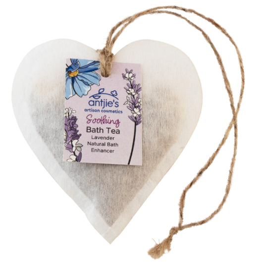 Soothing Lavender Bath Tea Heart
