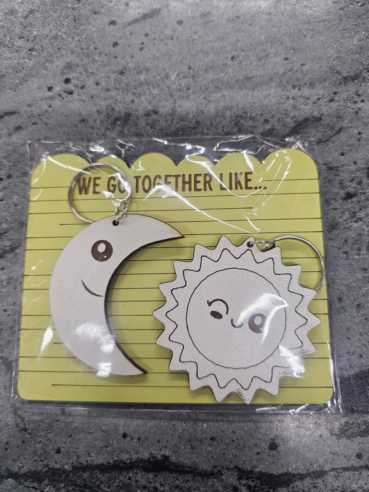 We Go Together Keyrings