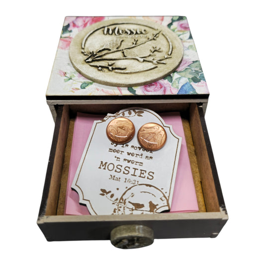 Mossie Stud Earring Gift Box 2 - Sharon's Factory Shop