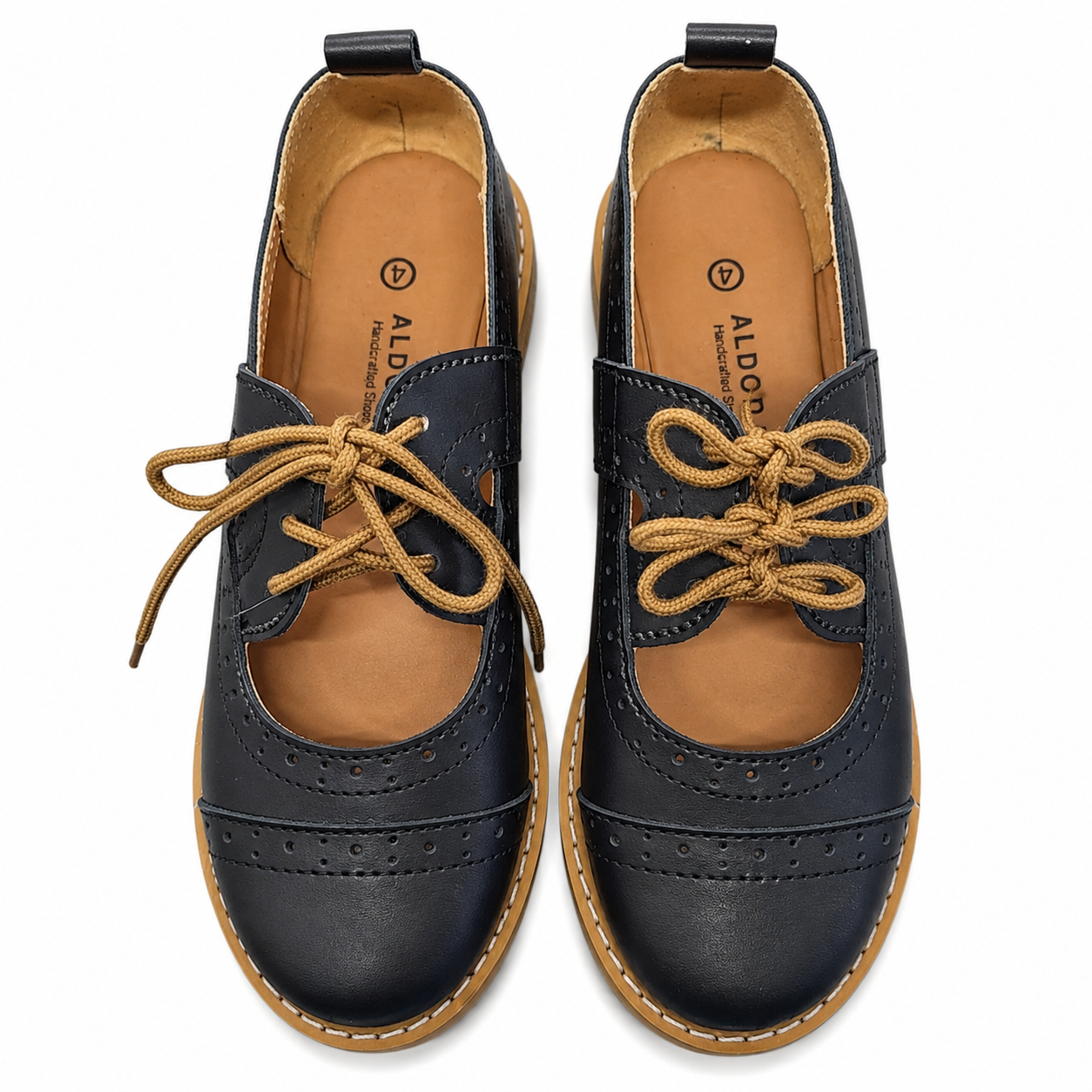 Aldora Black Mary Jane  | Genuine Leather