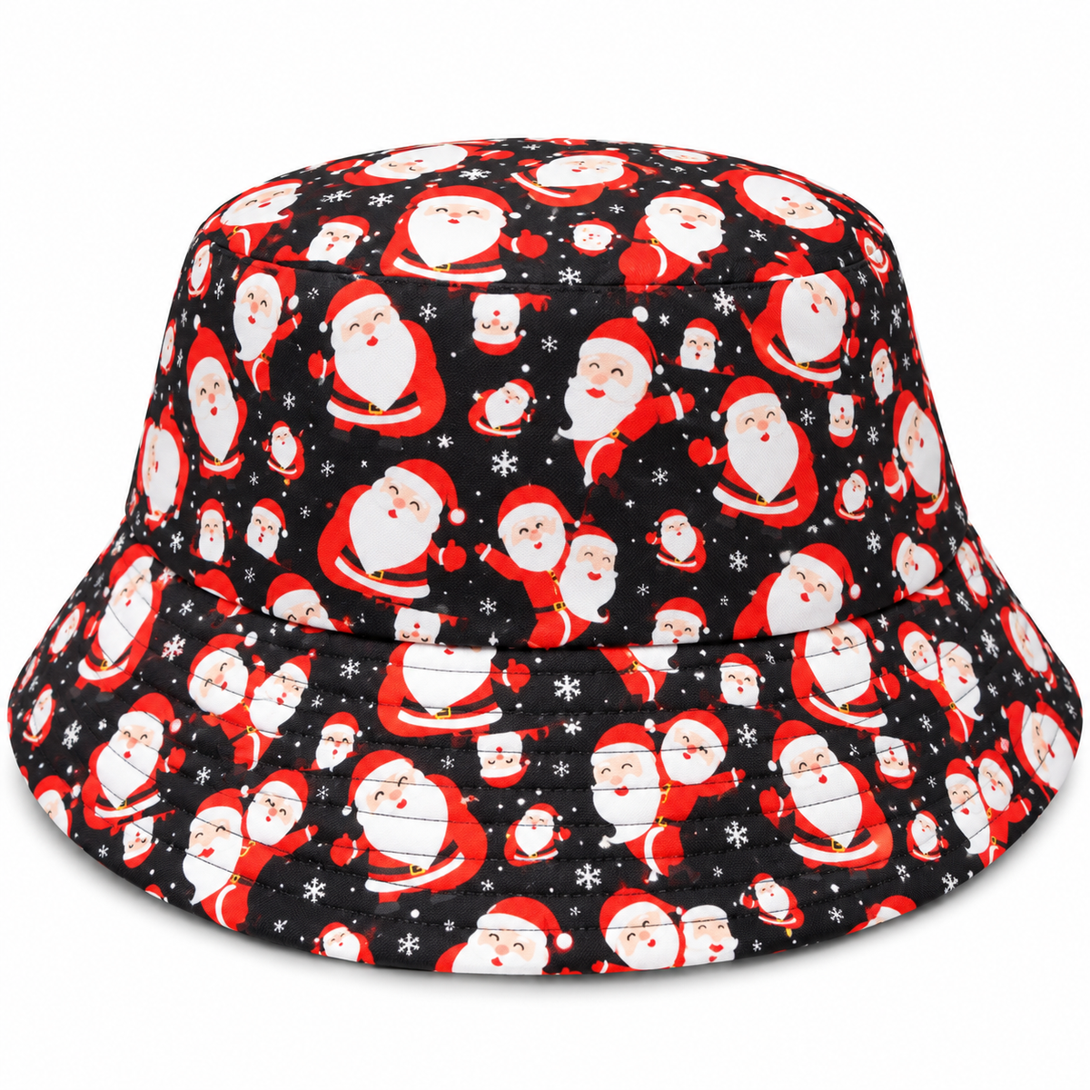 Reversible Adult Christmas Bucket Hats