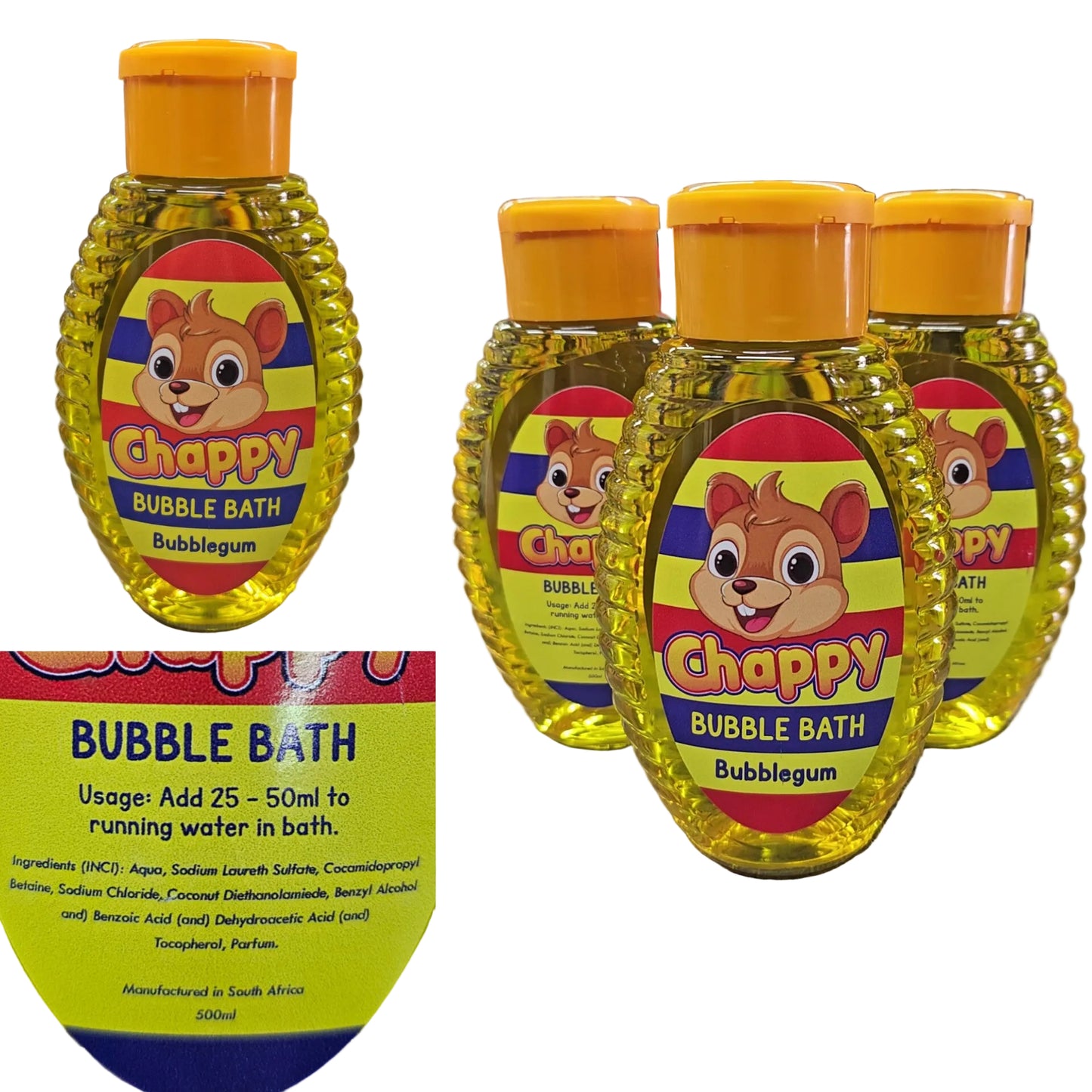 Chappy Bubble Bath (500ml)