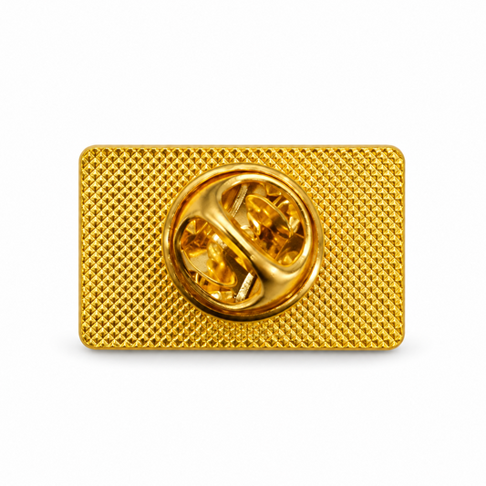 South African Flag Rectangular Lapel Pin