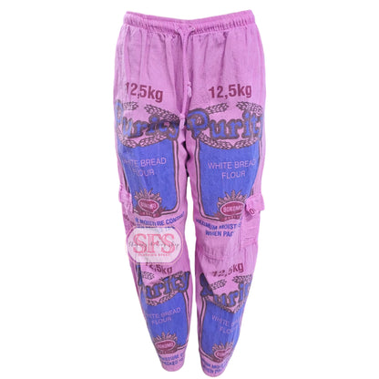 Pink Unisex Flourbag Cargos | Meelbroeke