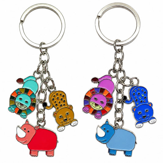 3 Charm Safari Keyring