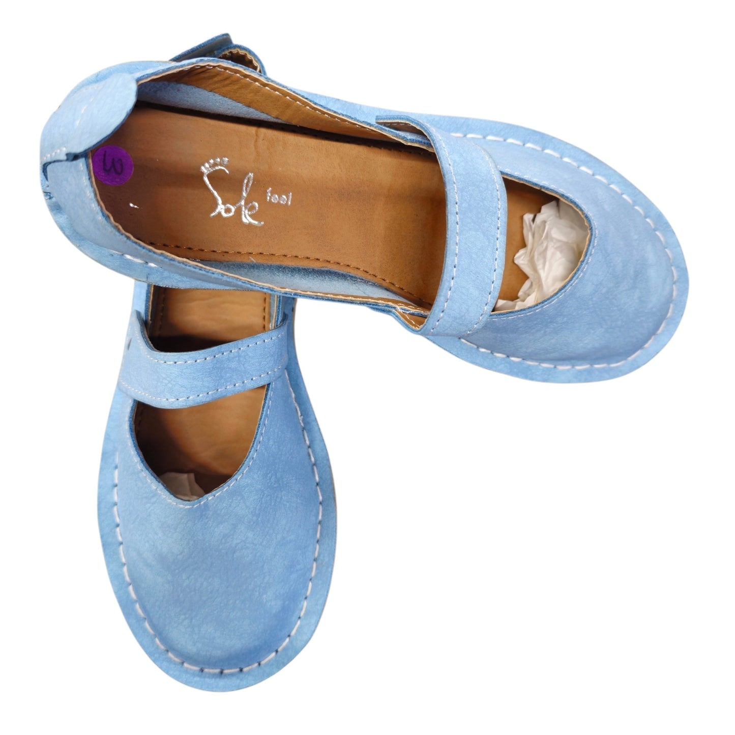 Baby Blue Vellie Pumps