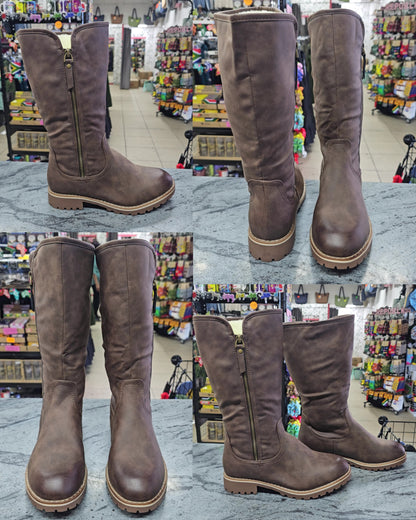 A2 Mid Size Coffee Boot