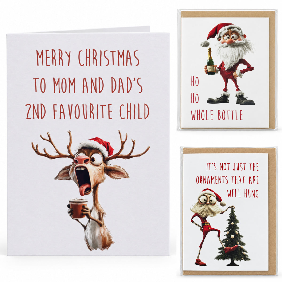 Funny Christmas Greeting Cards | Gag Gifts