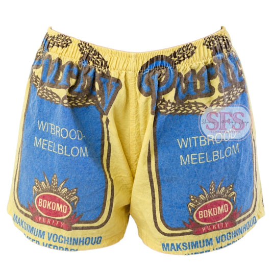 Flourbag Supa Shorts Pale Yellow
