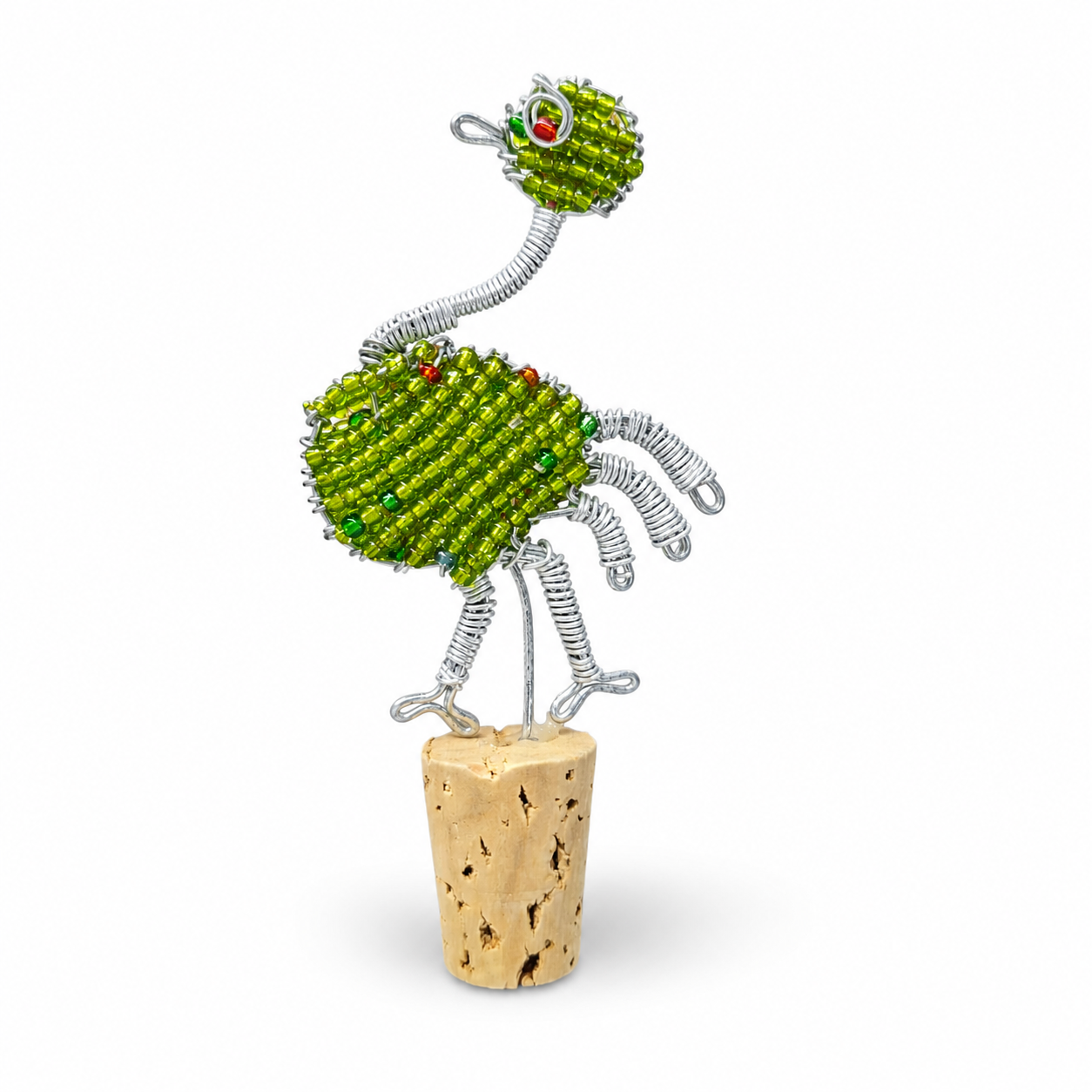 2D Safari Bead Wine Stoppers
