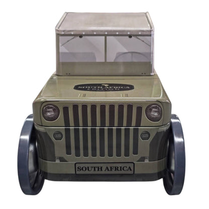 Jeep Tin Storage Box - Sharon's Factory Shop