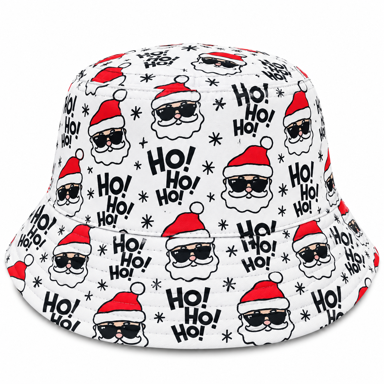 Reversible Adult Christmas Bucket Hats