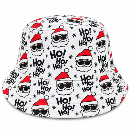 Reversible Adult Christmas Bucket Hats