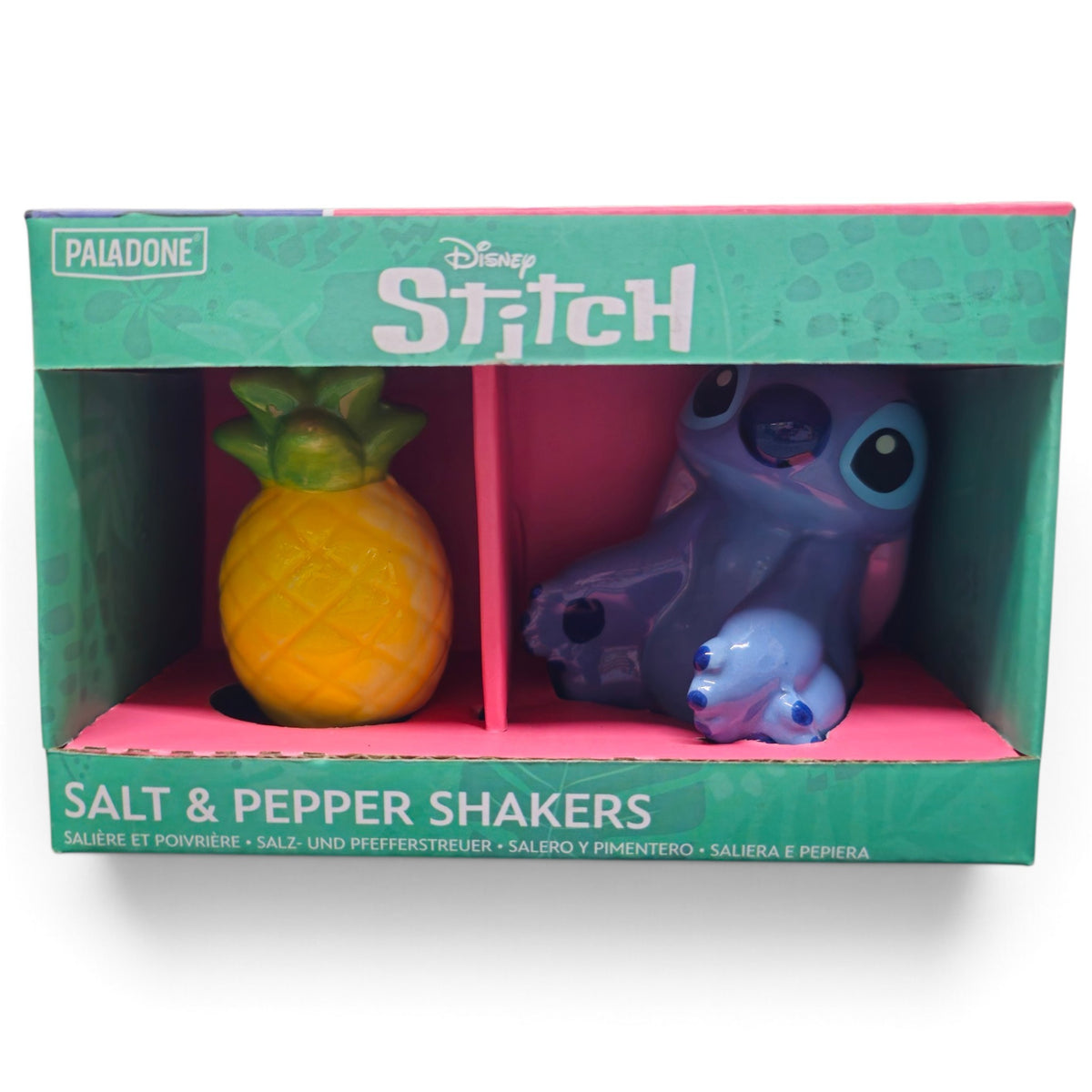 Stitch & Pineapple Salt and Pepper Shakers | Official Merchandise