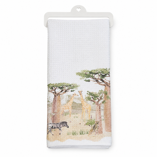 Waffle Dish Towels Inspired By Africa