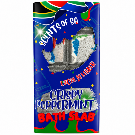 Crispy Peppermint Bath Slab