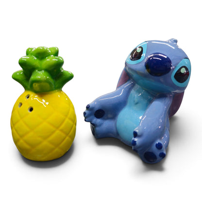 Stitch & Pineapple Salt and Pepper Shakers | Official Merchandise