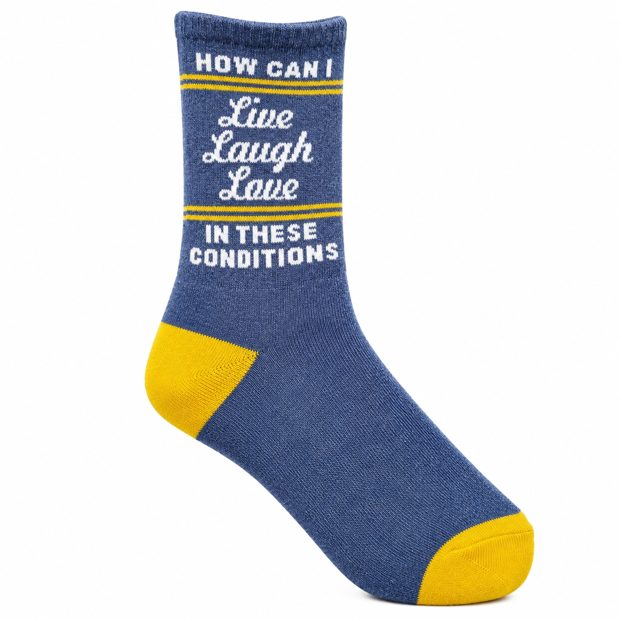These Conditions Blue Socks