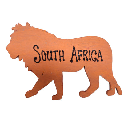 Hand-Painted Lion Magnet