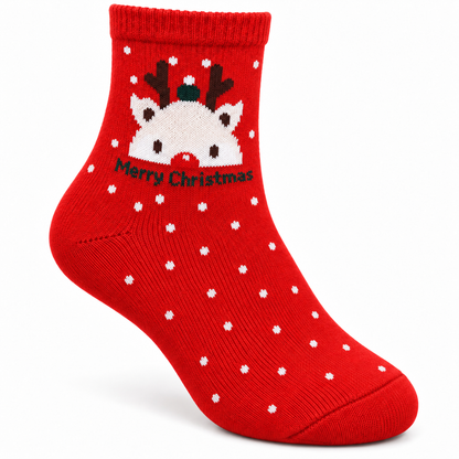 Adult Christmas Mid Crew Socks