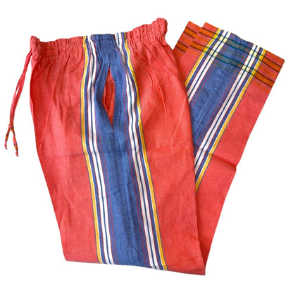 (L) Coral Kikoy Unisex Pants