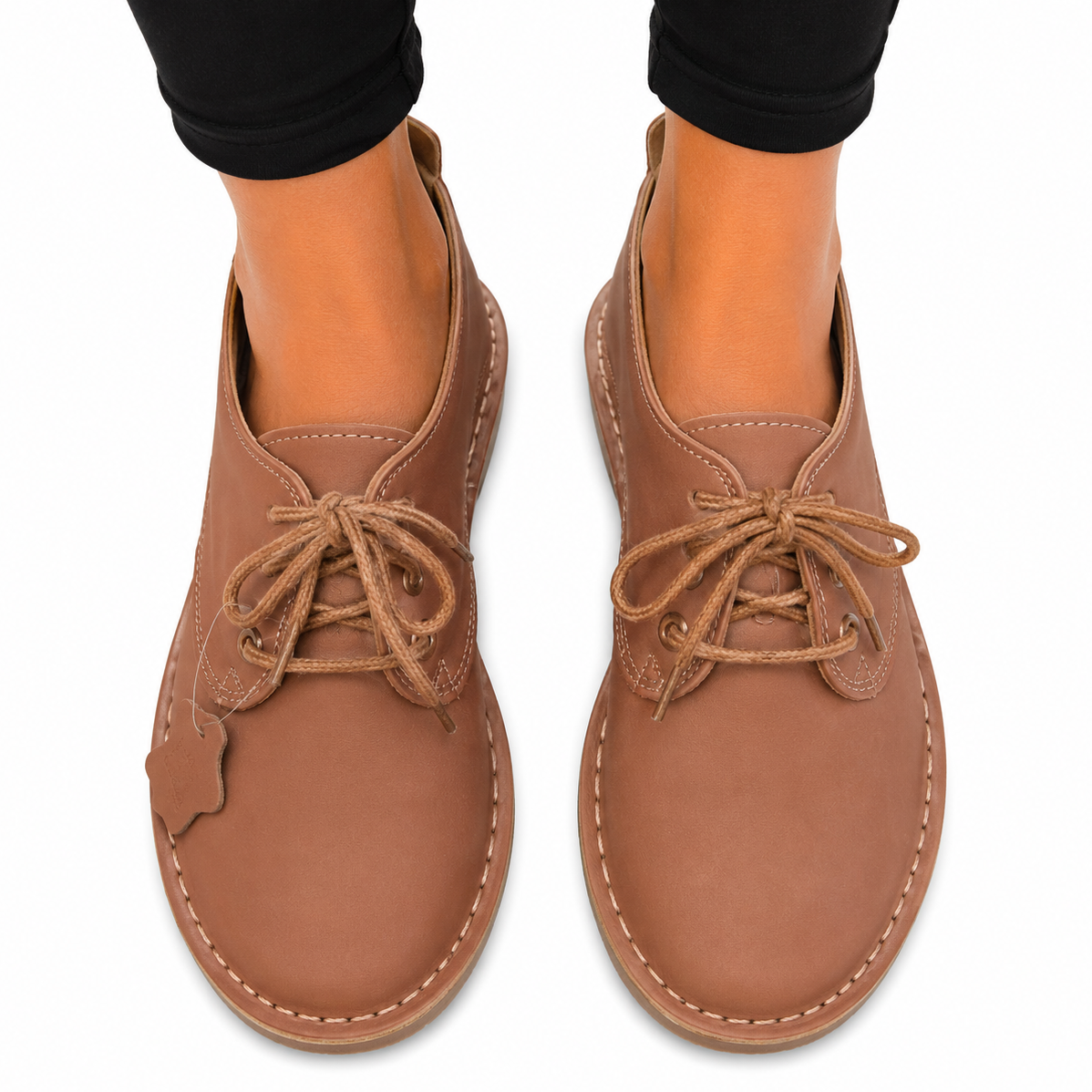 Tan Genuine Leather Vellie