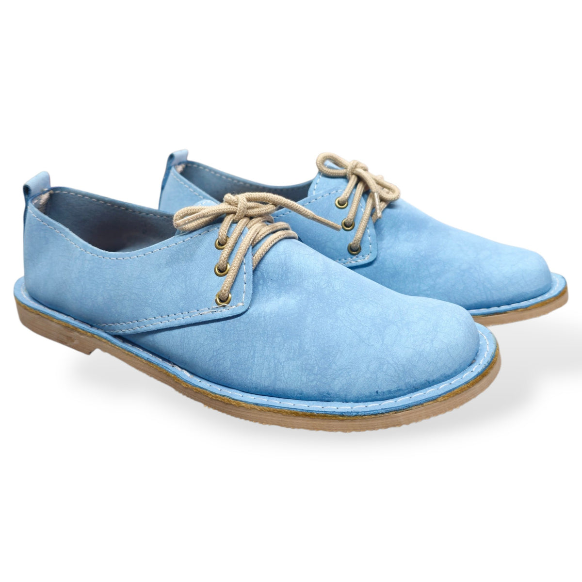 Baby Blue TO11 Lace Up Veldskoen | Vellies