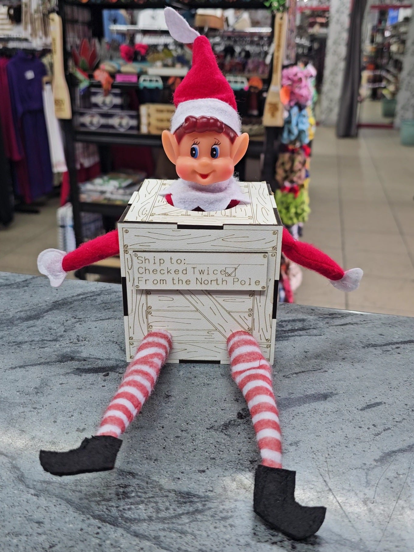 Naughty Elf Box (Elf not included)