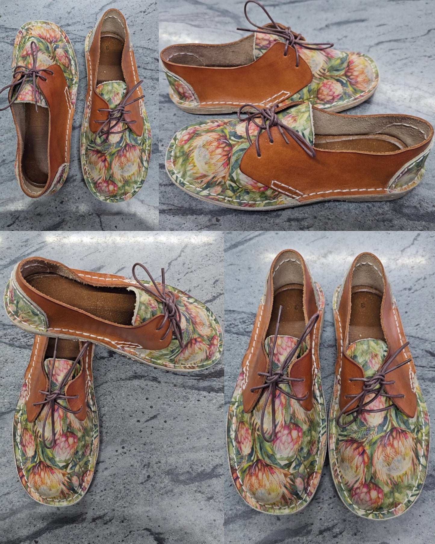 Full Grain Genuine Leather Protea Vellies 1