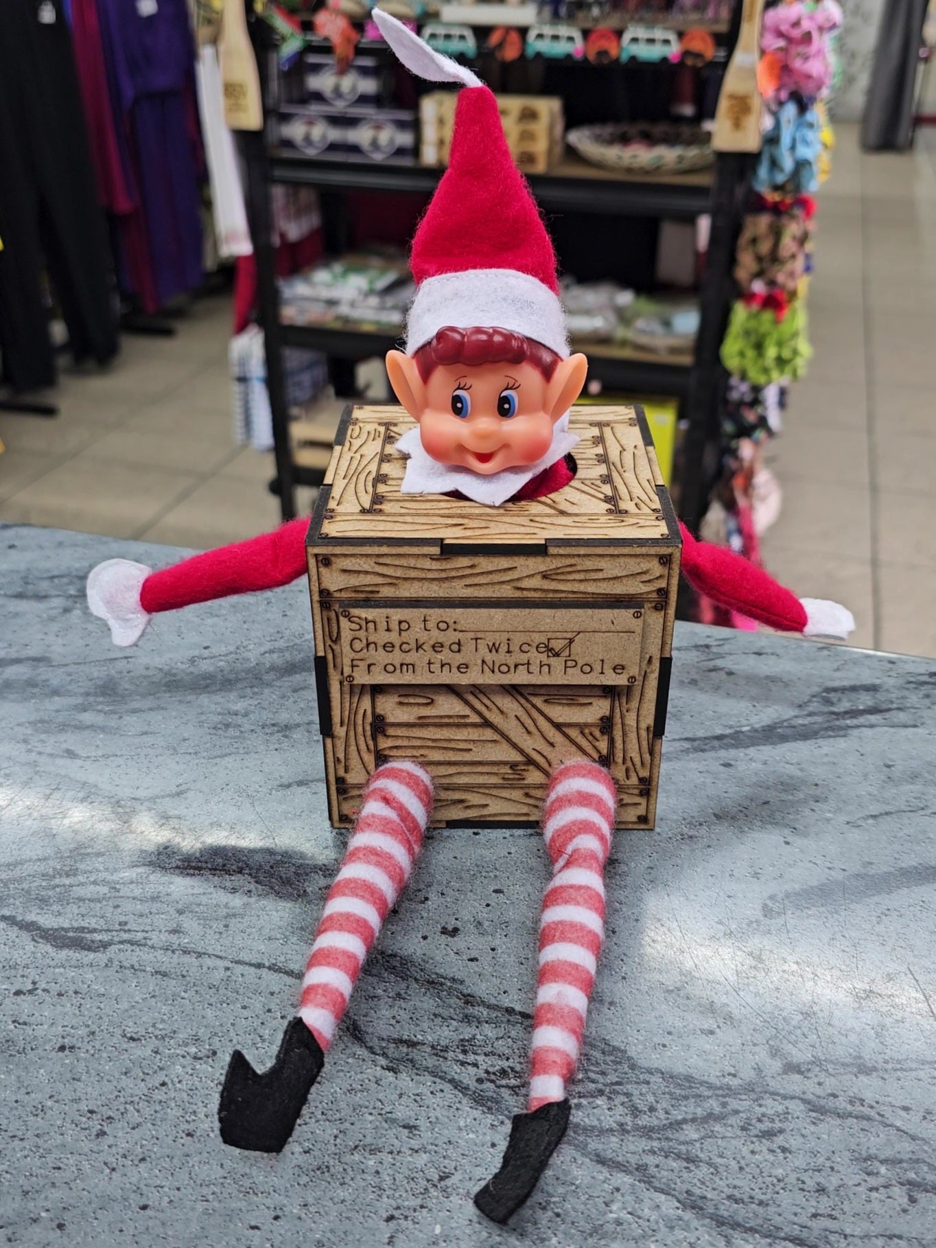 Naughty Elf Box (Elf not included)