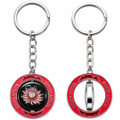 Spinning Keyring Protea