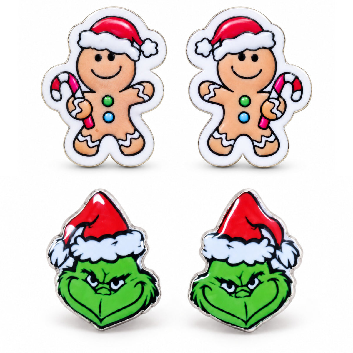 Christmas Character Stud Earrings