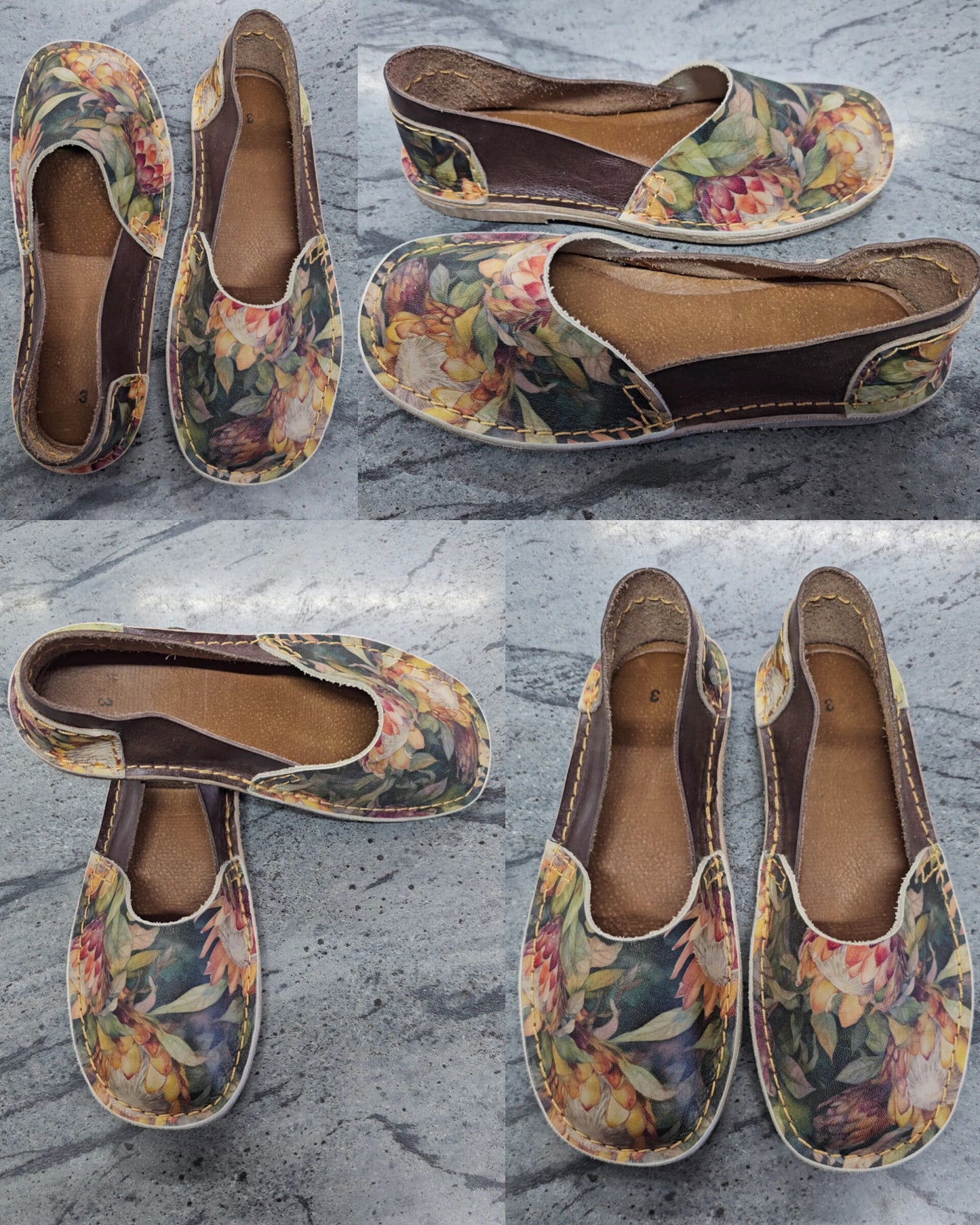 Lily - Full Grain Genuine Leather Protea Vellies