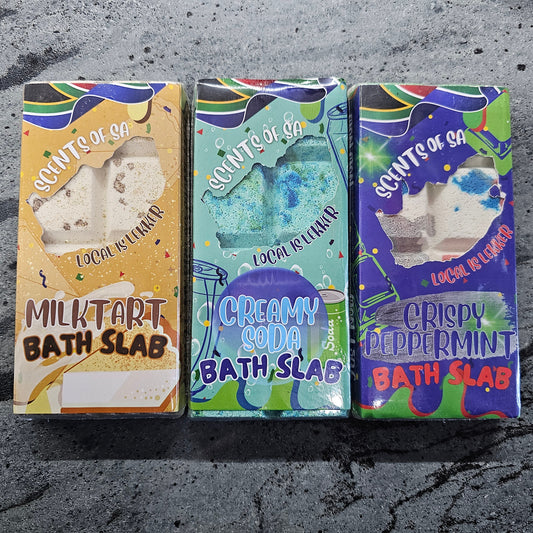 Mzansi Scented Bath Bomb Slabs