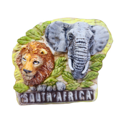 Resin South African Wildlife Magnets